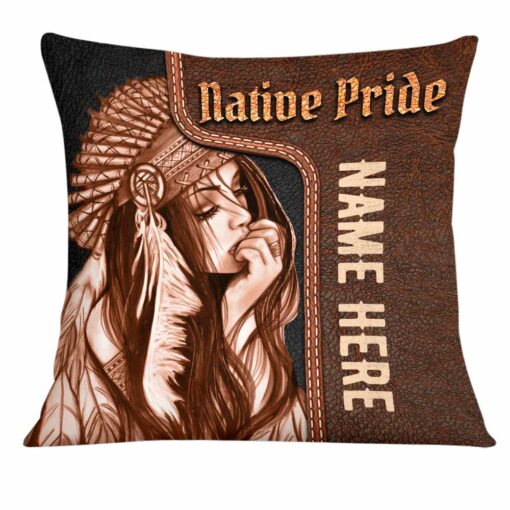 Personalized Native American Pillow