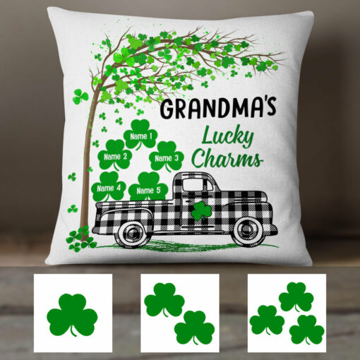 Personalized Patrick Day Irish Grandma Pillow