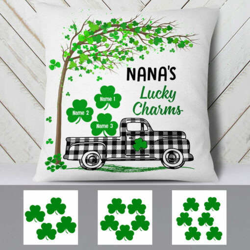 Personalized Patrick Day Irish Grandma Pillow