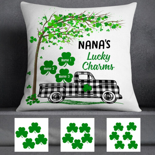 Personalized Patrick Day Irish Grandma Pillow