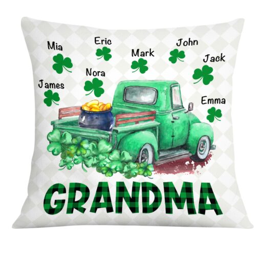 Personalized Patrick’s Day Grandma Pillow