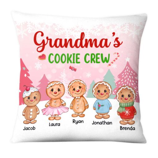 Personalized Personalized Grandma’s Cookie Crew Pillow