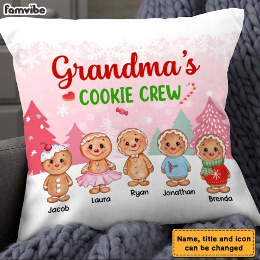 Personalized Personalized Grandma’s Cookie Crew Pillow