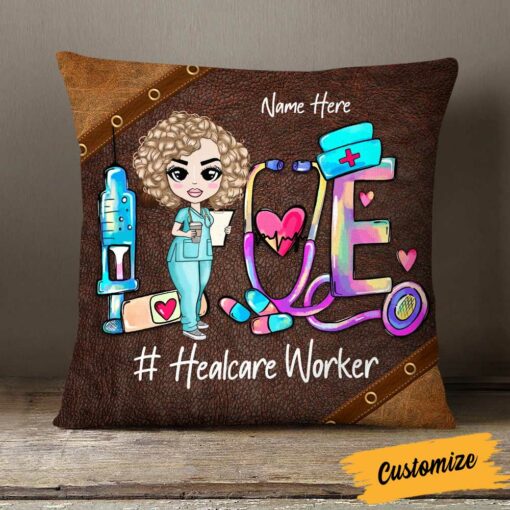 Personalized Proud Nurse Love Pillow