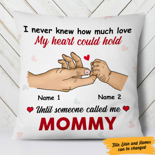 Personalized Someone Called Me Mom Grandma Pillow