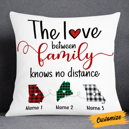 Personalized The Love Between Family Pillow