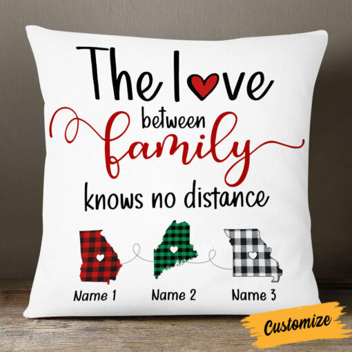 Personalized The Love Between Family Pillow