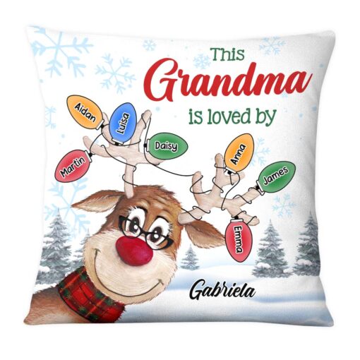 Personalized This Grandma Is Loved By Pillow