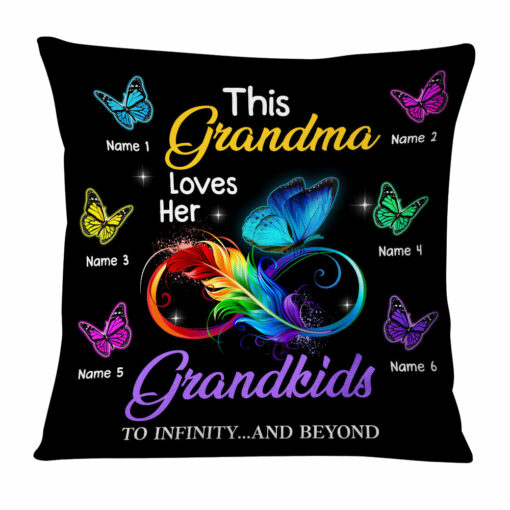 Personalized This Grandma Pillow