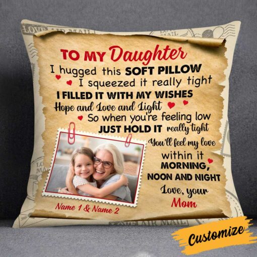 Personalized To My Granddaughter Pillow