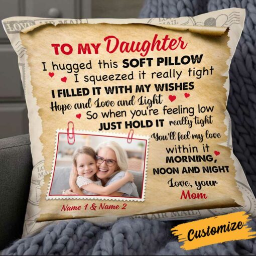 Personalized To My Granddaughter Pillow