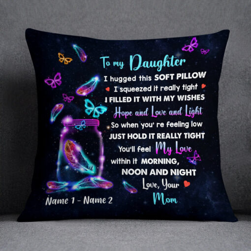 Personalized To My Mom Grandma Pillow