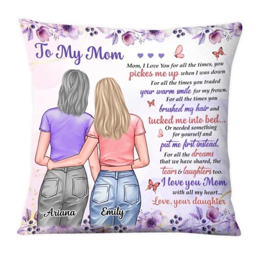 Personalized To My Mom There Is No One Quite Like You Pillow