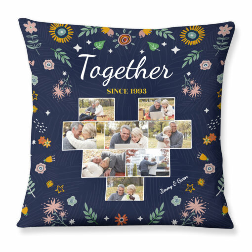 Personalized Together Couple Love Pillow