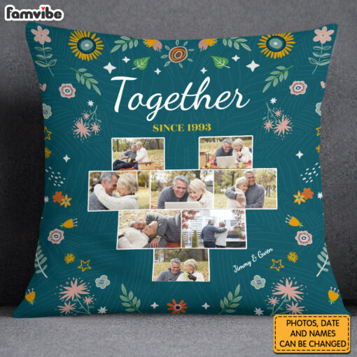 Personalized Together Couple Love Pillow