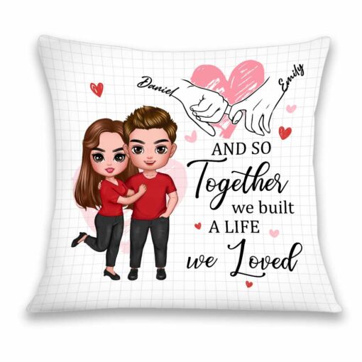 Personalized Together Couple Pillow