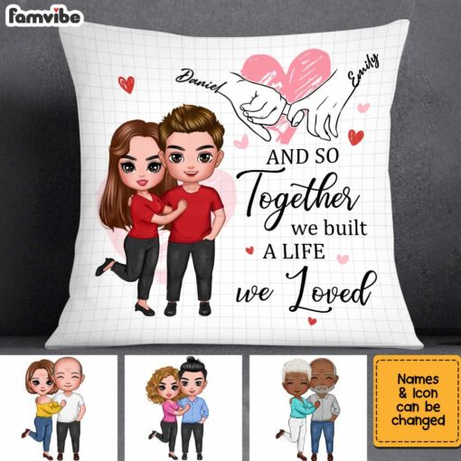 Personalized Together Couple Pillow