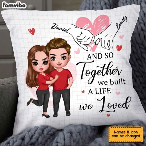 Personalized Together Couple Pillow