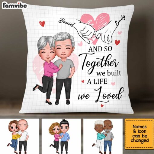 Personalized Together Couple Pillow