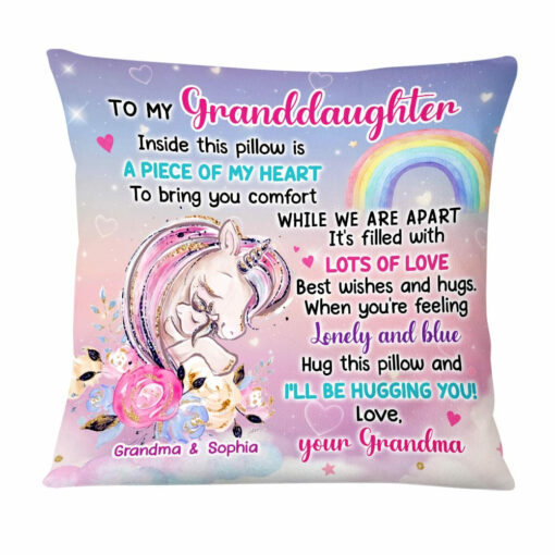 Personalized Unicorn Inside This Pillow