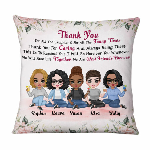 Personalized We Are Friends Forever Pillow