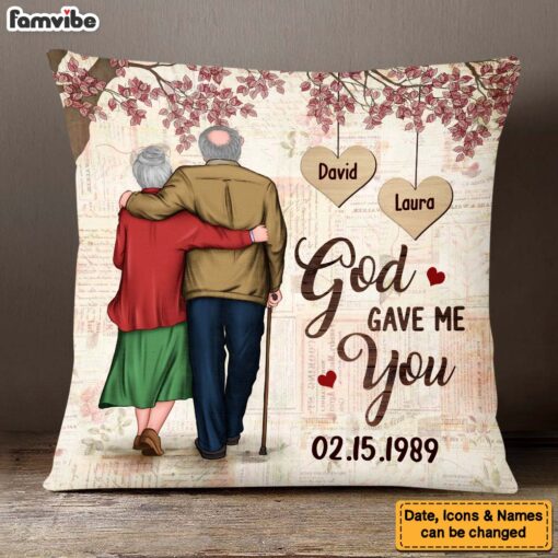 Personalized Wedding Anniversary Gifts For Couples Husband Wife Pillow