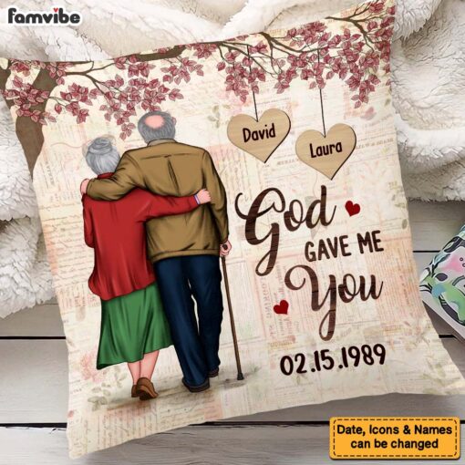 Personalized Wedding Anniversary Gifts For Couples Husband Wife Pillow