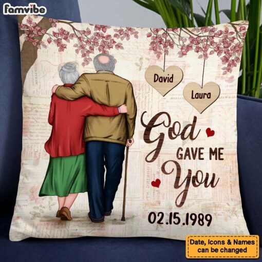 Personalized Wedding Anniversary Gifts For Couples Husband Wife Pillow