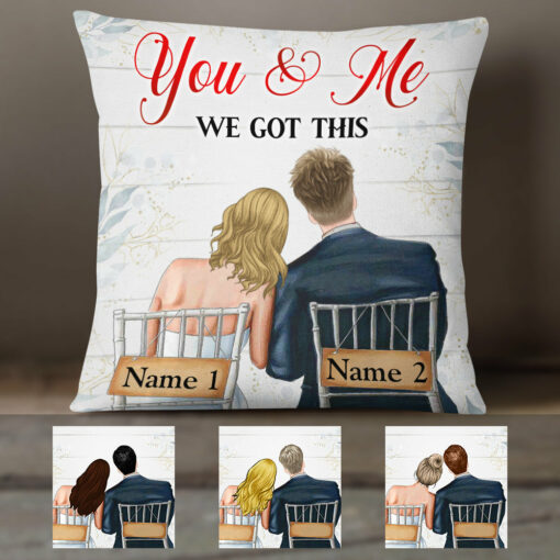 Personalized You And Me Couple Pillow