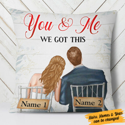 Personalized You And Me Couple Pillow