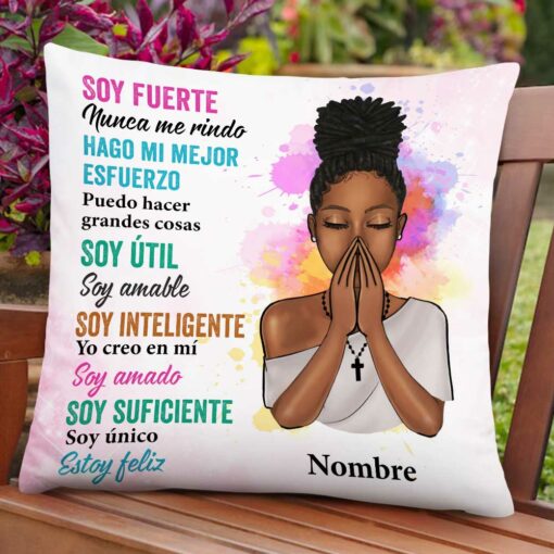 Personalized You Are BWA Spanish Pillow