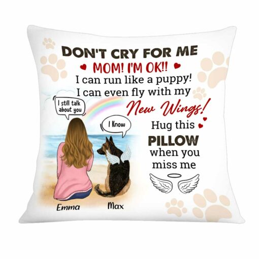 Personalized You Are Not Just a Dog You Are My Sanity Pillow