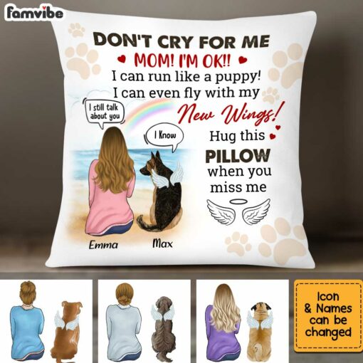 Personalized You Are Not Just a Dog You Are My Sanity Pillow