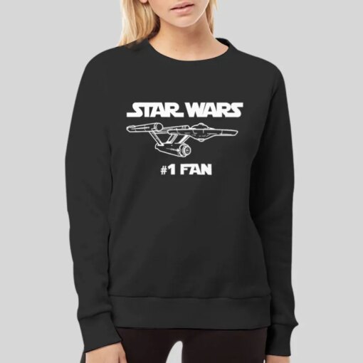 1 Fan Star Trek Star Wars Shirt