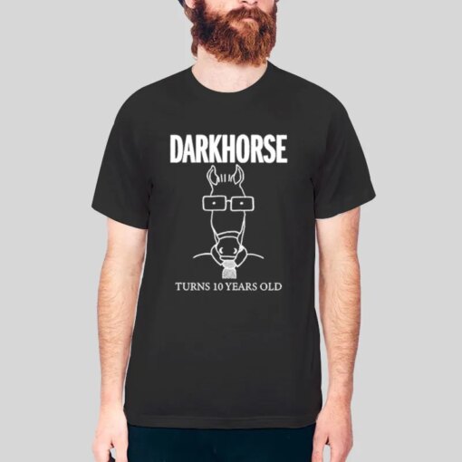 10 Years Old Dark Horse Records T Shirt