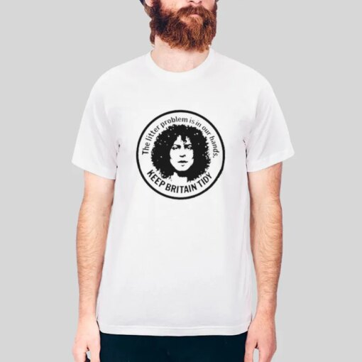 1970s Keep Britain Tidy Marc Bolan Shirt