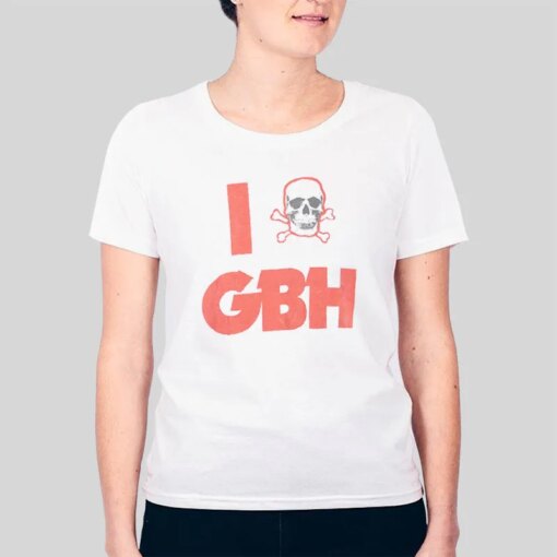 1980s I Love Gbh T Shirt