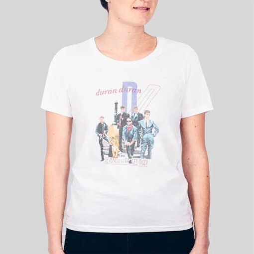 1984 Seven And The Ragged Tiger Tour Duran Duran T Shirt