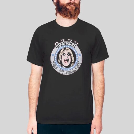 1984 Vintage Ozzy For President Shirt