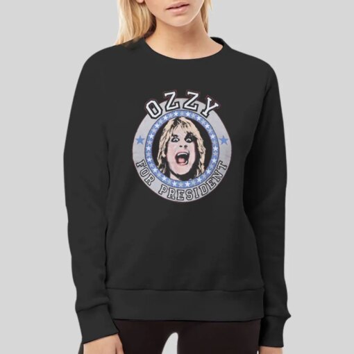 1984 Vintage Ozzy For President Shirt