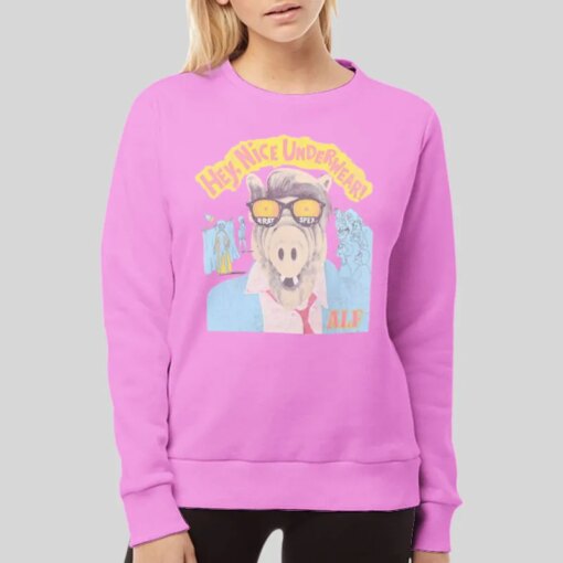 1987 Alf X-Ray Pink Alf Shirt