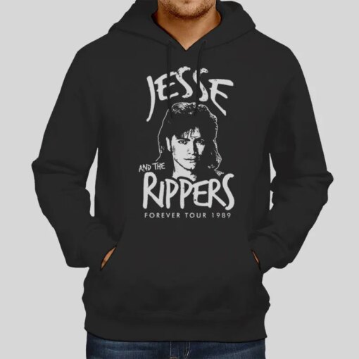 1989 Vintage Forever Tour Jesse And The Rippers Shirt