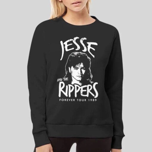 1989 Vintage Forever Tour Jesse And The Rippers Shirt