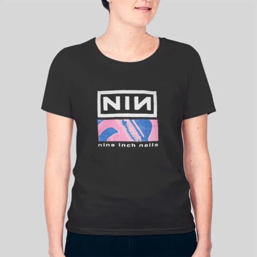 1989s Vintage Nine Inch Nails Pretty Hate Machine Shirt