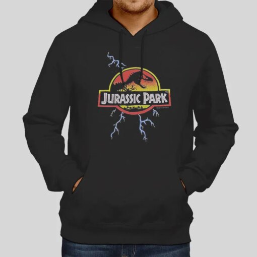 1992 Lightning Vintage Jurassic Park Shirt