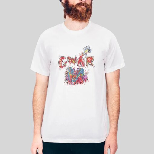 1992 Pray They Don’t Come To Your Town Gwar T Shirt