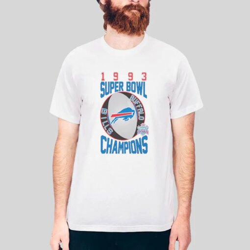 1993 Buffalo Bills Super Bowl Champions Shirt