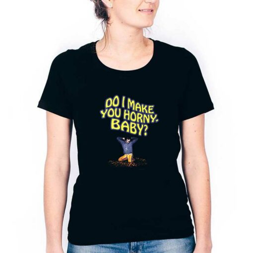 1998 Austin Powers Do I Make You Horny Baby Shirt