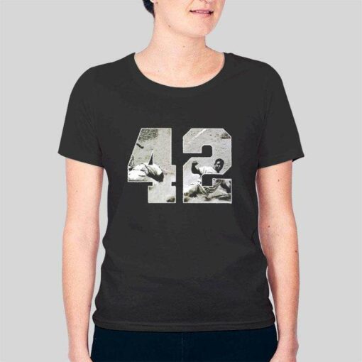 42 Baseball Jackie Robinson Dodgers Brooklyn Los Angeles Sport T Shirt