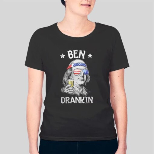 4th Of July Benjamin Ben Drankin Shirt